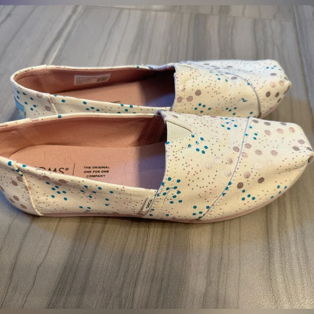 Toms polka dot alpargata - barely worn! - Picture 5 of 5
